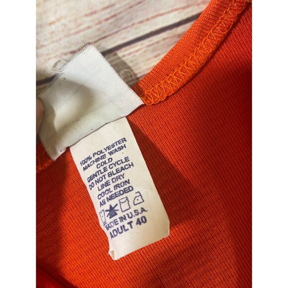 Cheer Deals Women's Orange Gatore Two Piece Cheer Leading Set - 40/9 - Picture 6 of 15